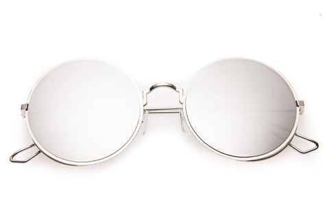 Quilted Textured Arms Neutral Colored Lens Square Sunglasses 63mm
