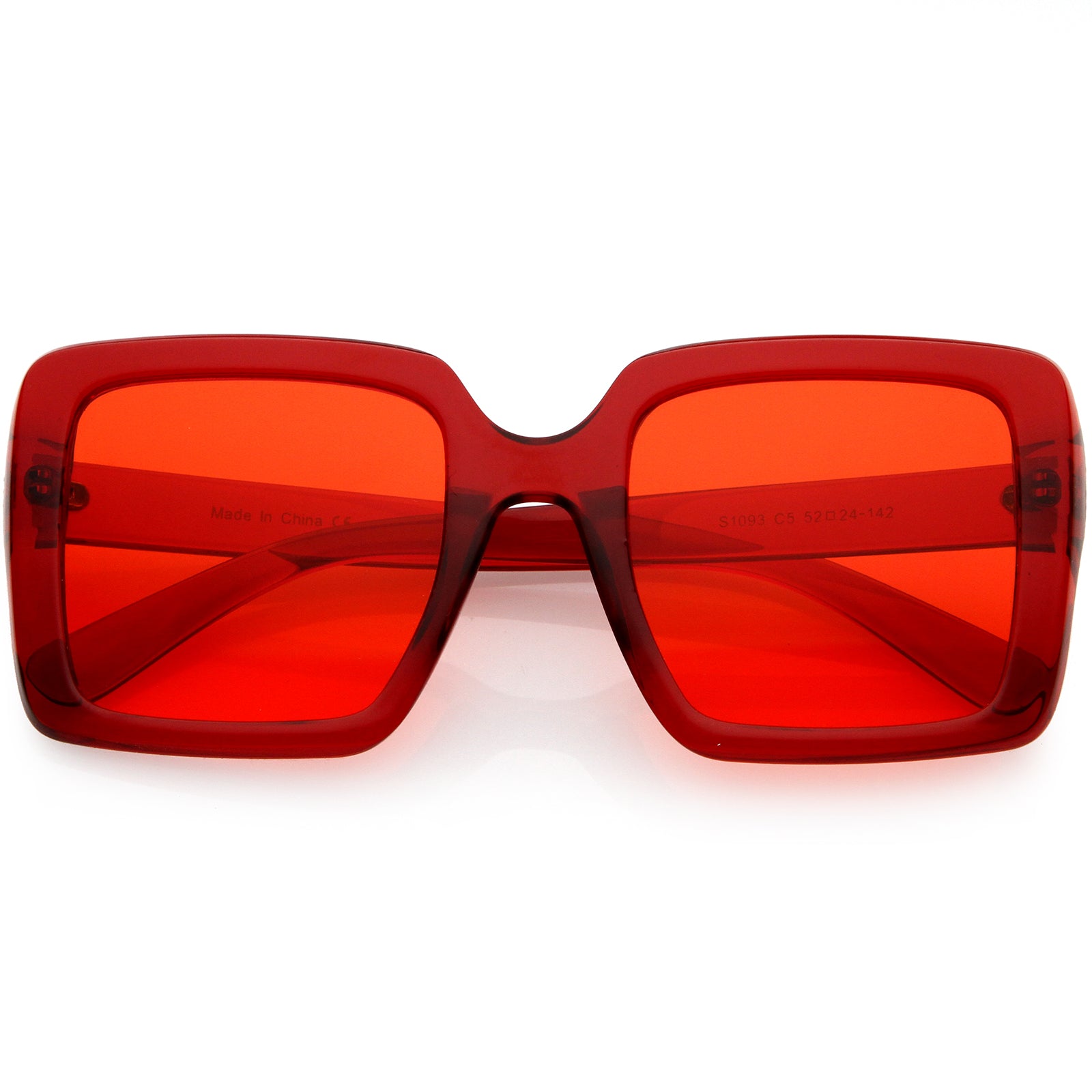 CLEAR-RED/RED