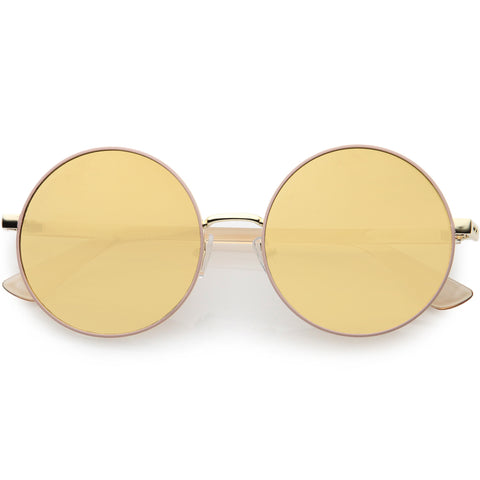 Chunky Retro Modern Rectangle Square Sunglasses 50mm