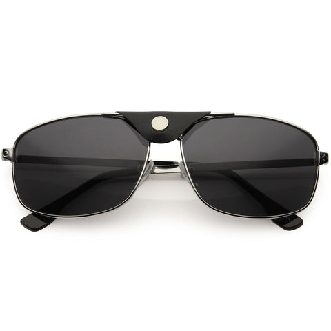 Oversize Elegant Inspired Lightweight Neutral Gradient Lens Women's Square Sunglasses 59mm
