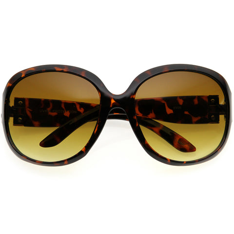 Oversized Neutral Colored Lens Oversize Sunglasses 61mm
