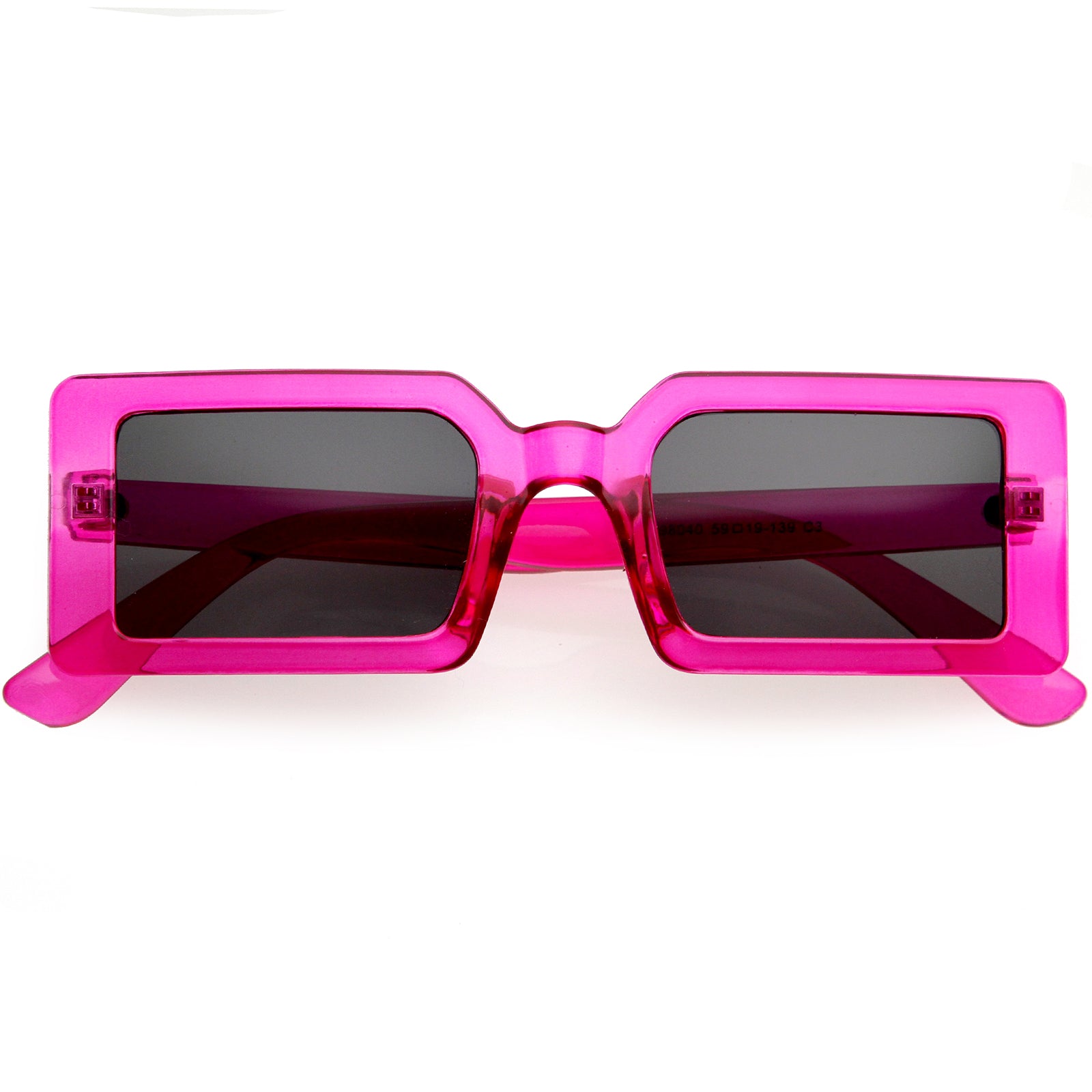 CLEAR-HOTPINK/SMOKE