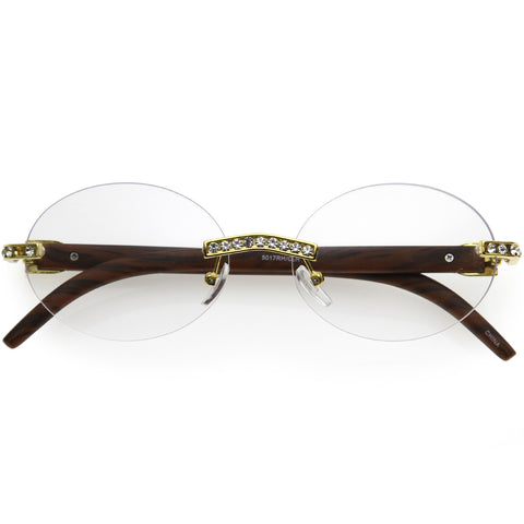 Glamorous Designer-Inspired Argyle Embossed Arms Oversized Square Sunglasses 63mm