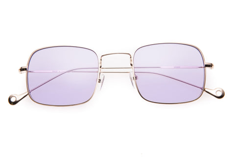 Micro Rimless Three Hearts Color Tinted Lens Heart Sunglasses 62mm