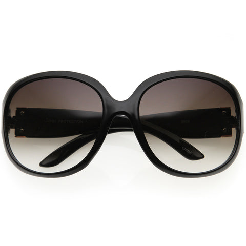 Oversized Neutral Colored Lens Oversize Sunglasses 61mm